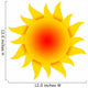 Sun Wall Decal