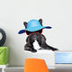 Vacationing French Bulldog Wall Decal
