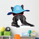 Vacationing French Bulldog Wall Decal