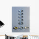 Elevator buttons Wall Mural