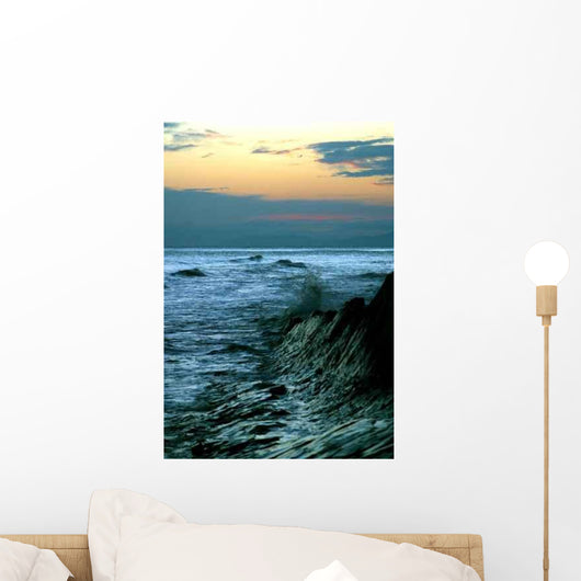 Gentle Surf Wall Decal