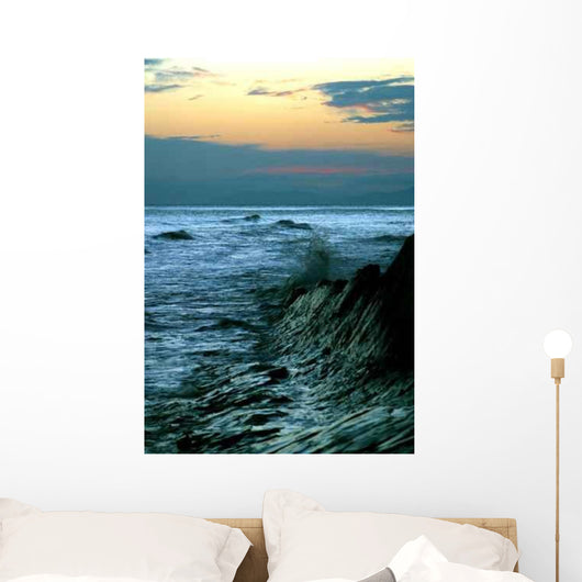 Gentle Surf Wall Decal
