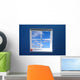 Window and Blue Sky Concept of Freedom Wall Mural