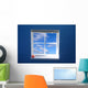Window and Blue Sky Concept of Freedom Wall Mural