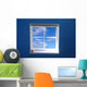 Window and Blue Sky Concept of Freedom Wall Mural