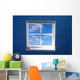 Window and Blue Sky Concept of Freedom Wall Mural
