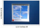Window and Blue Sky Concept of Freedom Wall Mural