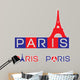 Paris, France Wall Decal