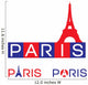 Paris, France Wall Decal