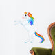 Rainbow horse Wall Decal