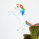Rainbow horse Wall Decal