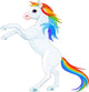 Rainbow horse Wall Decal