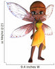 Toon Fairy in Yellow Dress Wall Decal
