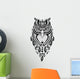 Decorative Owl. Ethnic pattern. Wall Decal