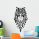 Decorative Owl. Ethnic pattern. Wall Decal