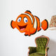 Cute Clown Fish Wall Decal