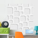 Seamless Squares Wall Decal