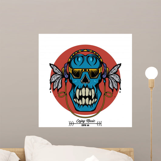 Enjoy Music Skull 