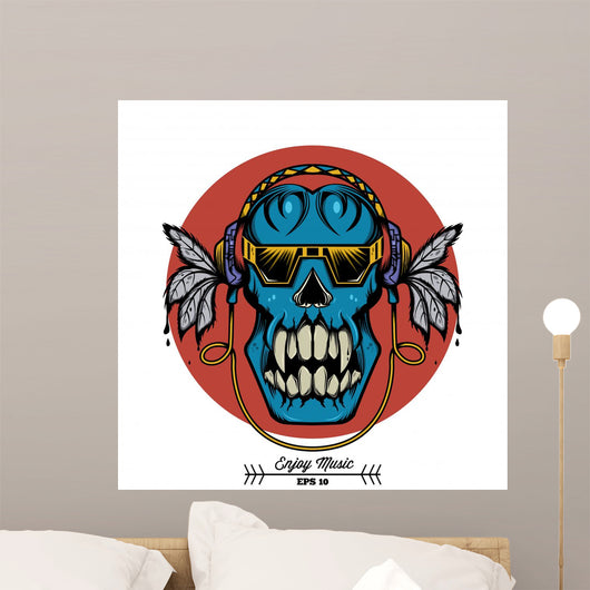 Enjoy Music Skull 