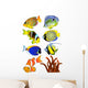 Exotic Fish Vector Illustartion Wall Decal