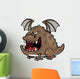 Vector illustration of Cartoon dragon Wall Decal