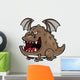 Vector illustration of Cartoon dragon Wall Decal