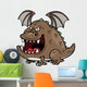 Vector illustration of Cartoon dragon Wall Decal