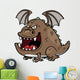 Vector illustration of Cartoon dragon Wall Decal