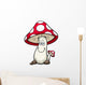 Vector illustration of Cartoon mushrooms 