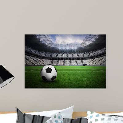 Composite Image Black and shown on a wall