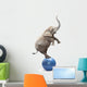 African Circus Elephant Balancing Wall Decal
