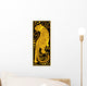 Stylized Chinese Horoscope Black Wall Decal