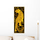 Stylized Chinese Horoscope Black Wall Decal