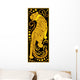 Stylized Chinese Horoscope Black Wall Decal