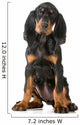 Black and Tan Coonhound Wall Decal