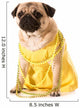 Female Pug Wall Decal