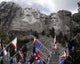 State Flags at Mt. Rushmore Wall Mural