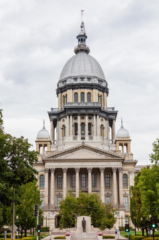 Illinois State Capitol Building Wall Decal