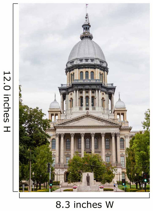 Illinois State Capitol Building Wall Decal