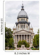 Illinois State Capitol Building Wall Decal