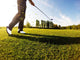 Golfer Performs Golf Shot Wall Decal
