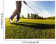 Golfer Performs Golf Shot Wall Decal