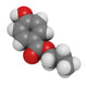 Propylparaben (E216) controversial preservative molecule. Wall Decal