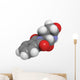 Thalidomide Teratogenic Drug Molecule Wall Decal