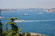 Bosphorus View from Topkapi Palace's Garden in Istanbul 