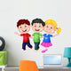 Happy young children 