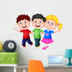 Happy young children 