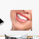 Laughing Woman Smile With Great Teeth Wall Decal