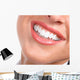 Laughing Woman Smile With Great Teeth Wall Decal