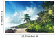 sunset on Seychelles beach 